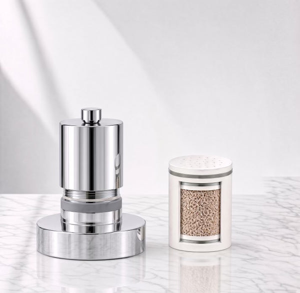 Built-in KDF 55 and Calcium Sulfite Filtration